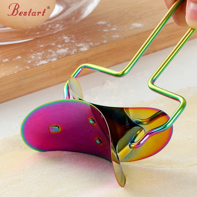 Kitchen Gadgets Accessories Stainless Steel Dumpling Tools Press Skin Dumpling Maker