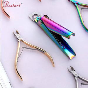 Professional Fingernail Toenail Cuticle Nipper Trimming Stainless Steel Nail Cutter Cuticle Scissor Plier Manicure Tool