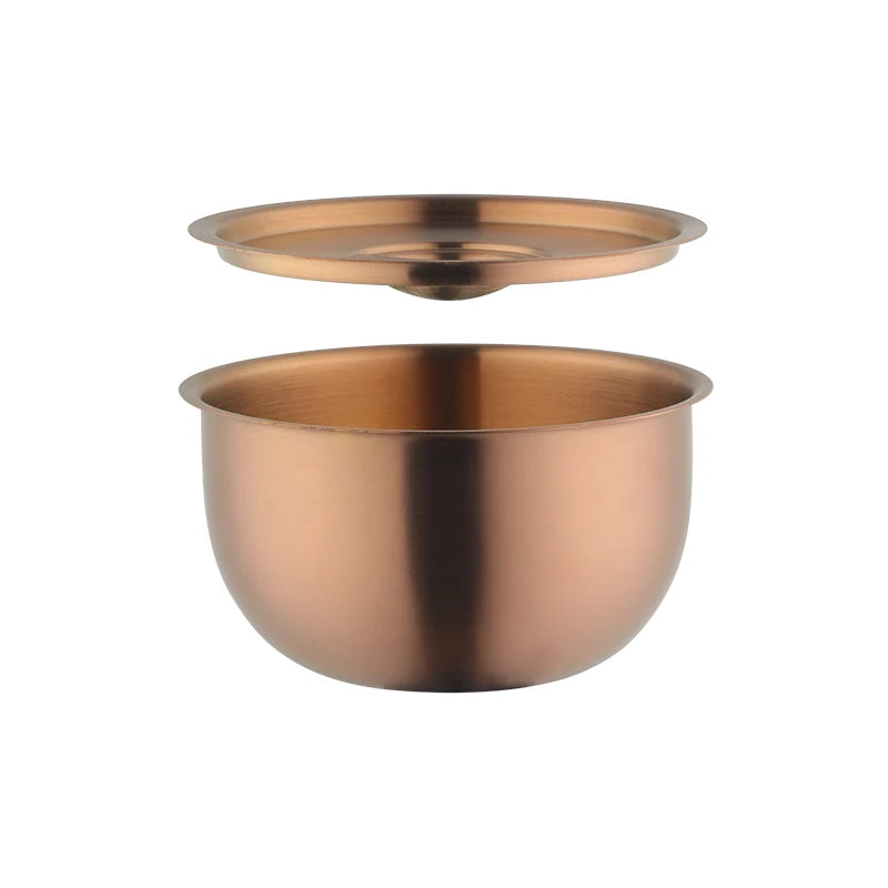 Baby Food Supplement Bowl Multifunctional Household 304 Stainless Steel Steamed Egg Stew Pot Bowl with Lid