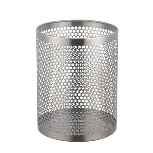 Multi-Purpose Stainless Steel Trash Can for Hotel Bathroom Waste Bin