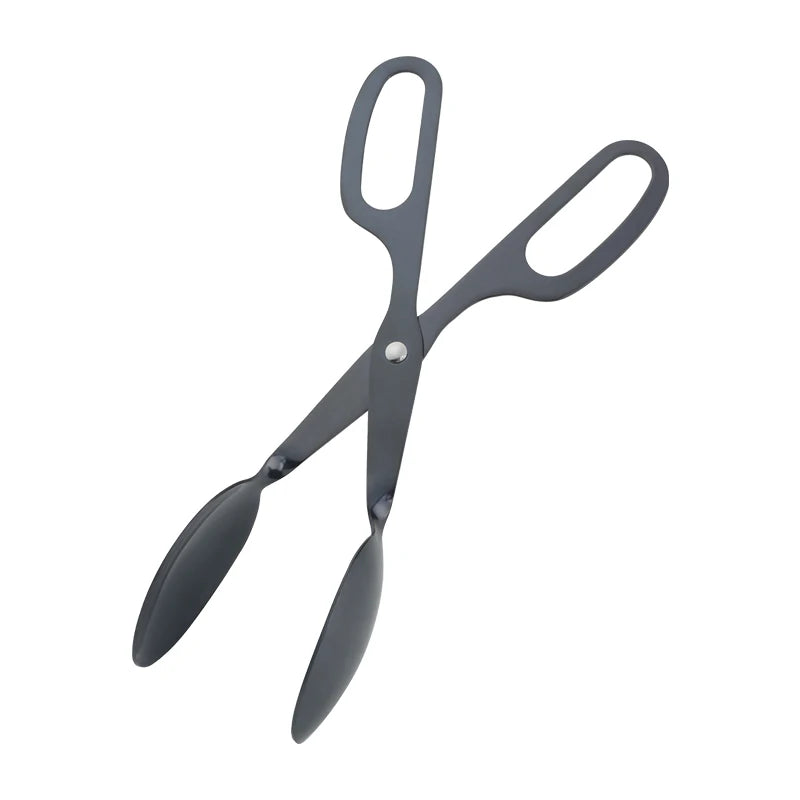 Kitchen Baking Tool Stainless Steel Food Tongs BBQ Tongs Metal Bread Tongs