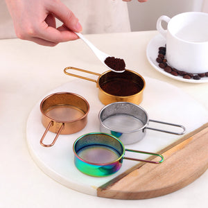 Kitchen Baking Tools Colander Gold Fine Mesh Strainers Tea Flour Sifter Stainless Steel Flour Sieve
