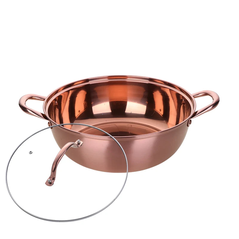 Custom Kitchenware Pots Stainless Steel Nonstick Hot Pot Cooking Pots Cookware Sets