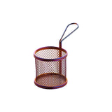 Creative Wire Basket Colander Stainless Steel Kitchen Strainer Restaurant French Fry Basket