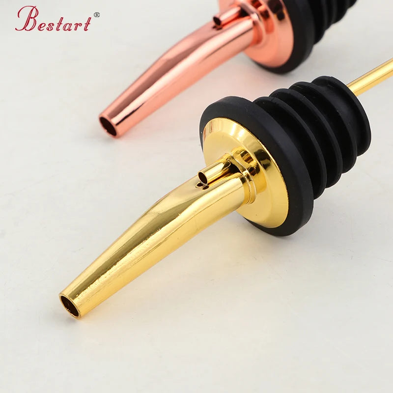 ODM/OEM Hot Sell Pourer Bottle Diversion Nozzle Vacuum Stainless Steel Cocktail Champagne Red Wine Bottle Stoppers
