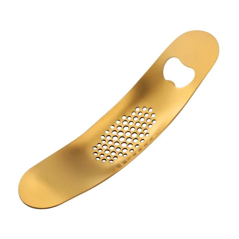 OEM/ODM Trending Manual Crusher Kitchen Accessories Tool Garlic Peeler Brush Stainless Steel Garlic Press