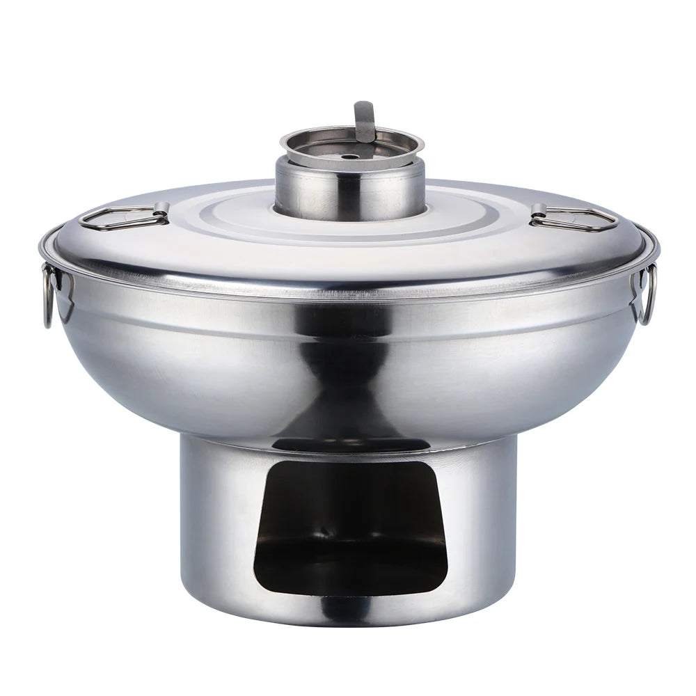 Multifunctional Kitchenware Dry Ice Pot Stainless Steel Pot for Food Warmer Set