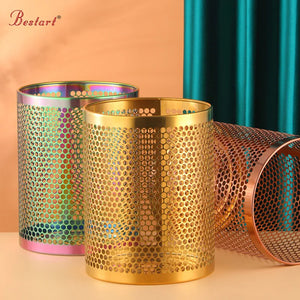 Multi-Purpose Stainless Steel Trash Can for Hotel Bathroom Waste Bin