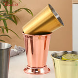 Moscow Mint Metal Julep Cups Gold Plated Custom Cocktail Wine 304 Stainless Steel Mugs