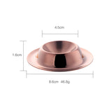 Hot Seller Stainless Steel Egg Boiler Steamer with Cup Holder Metal High Visibility Product