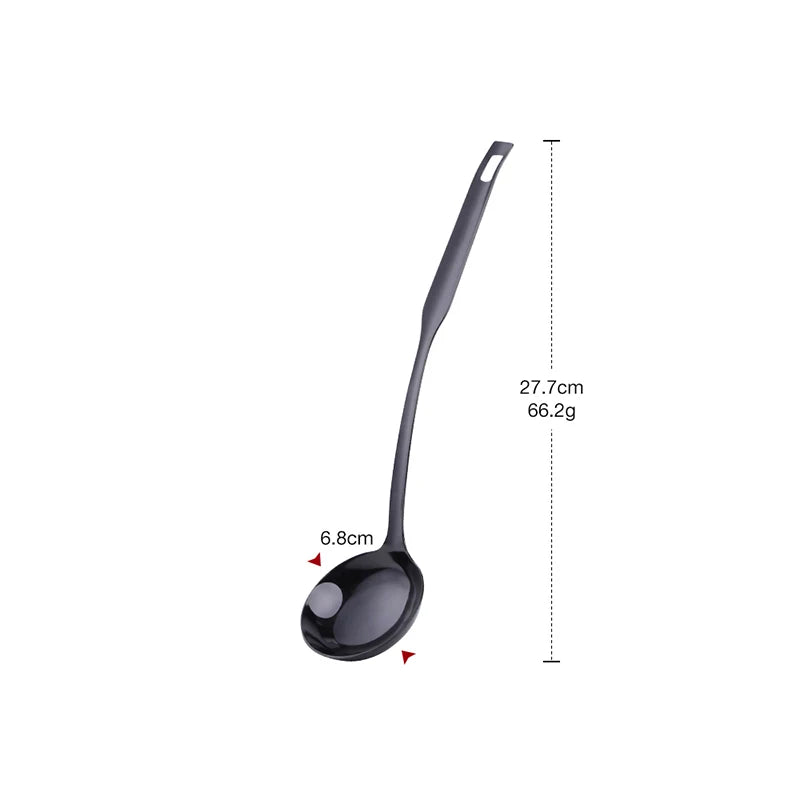 Hot Sales Top Seller Kitchenware Stainless Steel Hot Pot Soup Serving Slotted Spoon