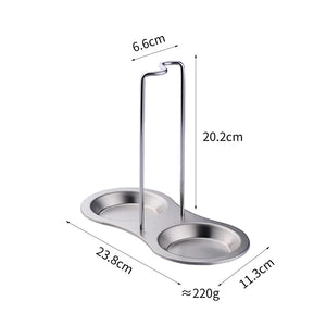 Stainless Steel Non-Magnetic Spoon Rack Soup Shell Rack Hot Pot Spoon Rack