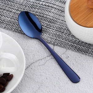 Food Grade Coffee Dessert Small Metal Stainless Steel Tea Spoon