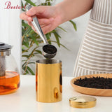 Custom Metal Sealed Cans Mini Can Tea Leaf Caddy Cylinder Tea Canisters Coffee Tin Box