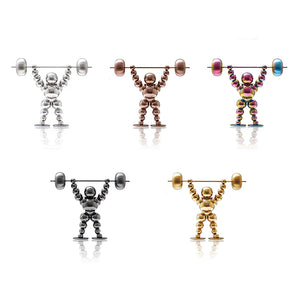 Stainless Steel Handmade Color Chrome Popeye's Resin Crafts and Arts for Gifts Adults
