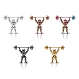 Stainless Steel Handmade Color Chrome Popeye's Resin Crafts and Arts for Gifts Adults