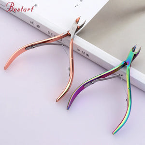 Professional Fingernail Toenail Cuticle Nipper Trimming Stainless Steel Nail Cutter Cuticle Scissor Plier Manicure Tool