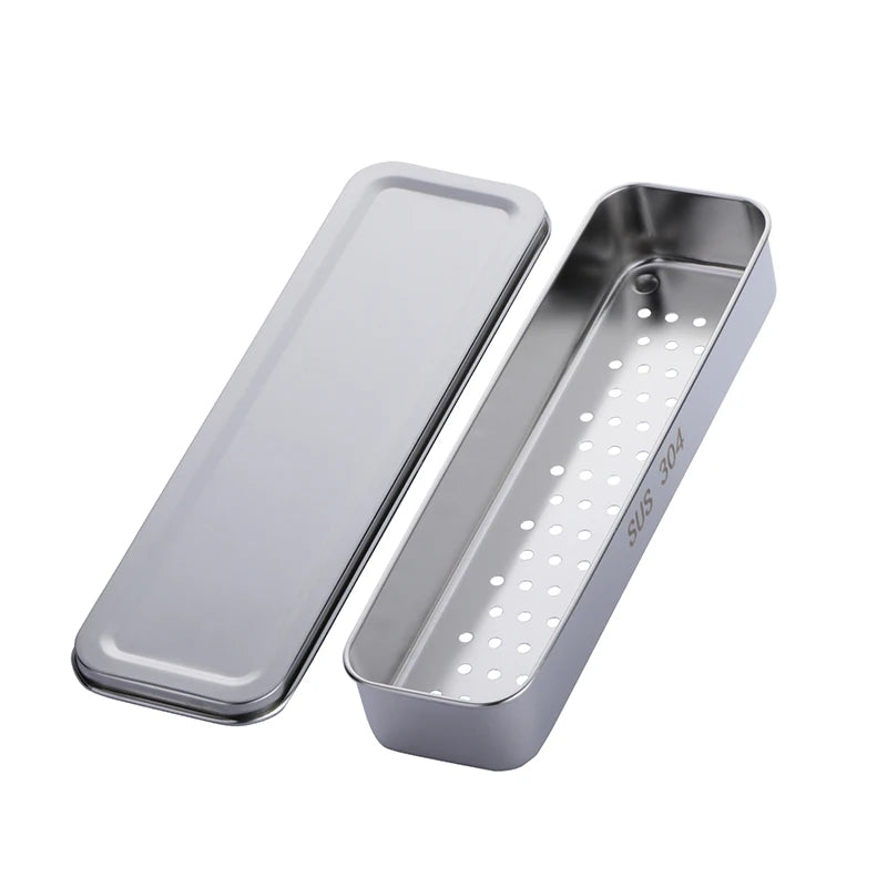 SS 304 Gold Plated Stainless Steel Flatware Chopsticks Spoon Box