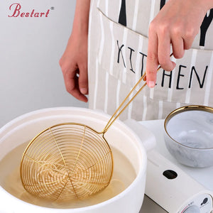 Kitchen Accessories Gadgets Baking Tools Metal Chicken Wings Fry Fried Food Basket Chips Basket Colanders & Strainers