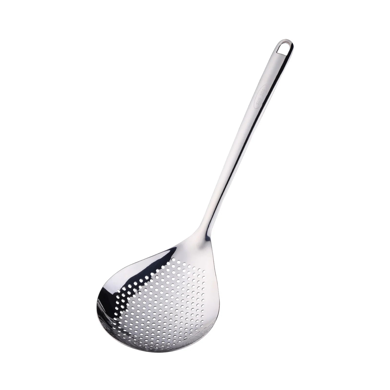 Kitchen Strainer Long Handle Colander Spoon Set Hot Pot Sieve 304 Stainless Steel Colander