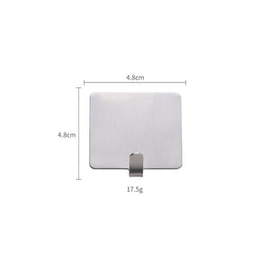 Hot Sale Bathroom Hanger Hooks Strong Coat Hooks Wall Organisation Stainless Steel Wall Hook
