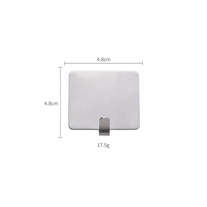 Hot Sale Bathroom Hanger Hooks Strong Coat Hooks Wall Organisation Stainless Steel Wall Hook