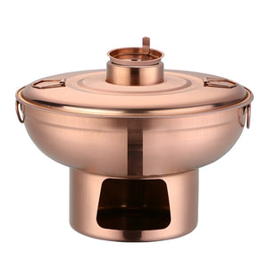 Multifunctional Kitchenware Dry Ice Pot Stainless Steel Pot for Food Warmer Set