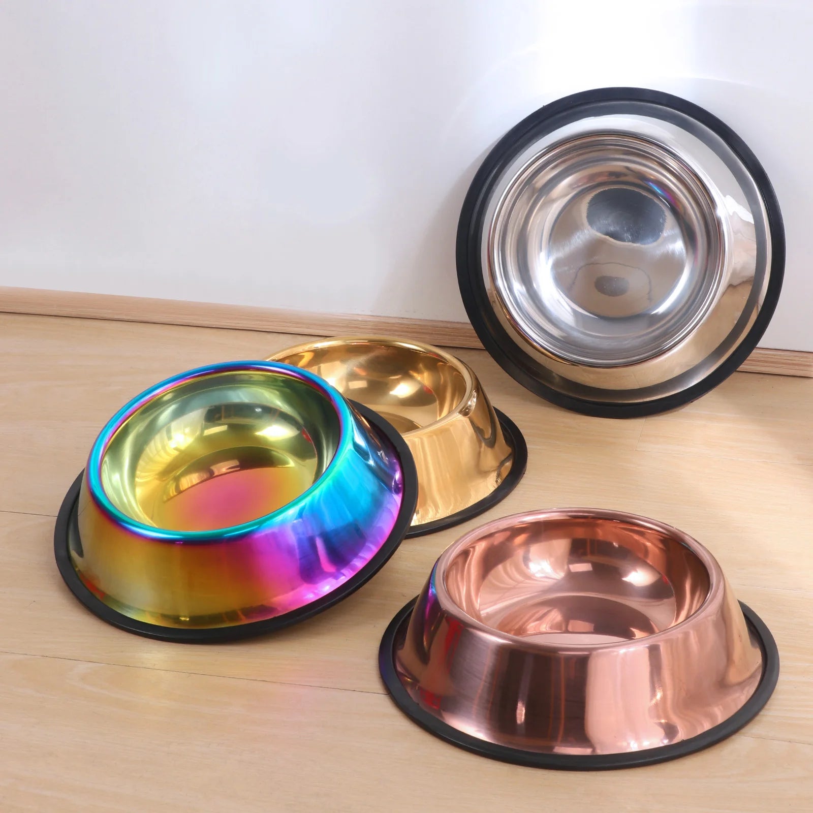 Custom Logo Dog Bowl Stainless Steel Manufacturer Stainless Steel Pet Bowl