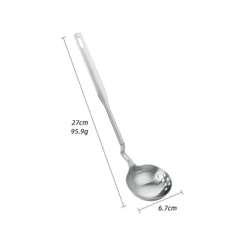 New Arrivals Kitchen Accessories Utensils Long Handle Big Colander Soup Spoon Stainless Steel Serving Spoons Soup Ladle