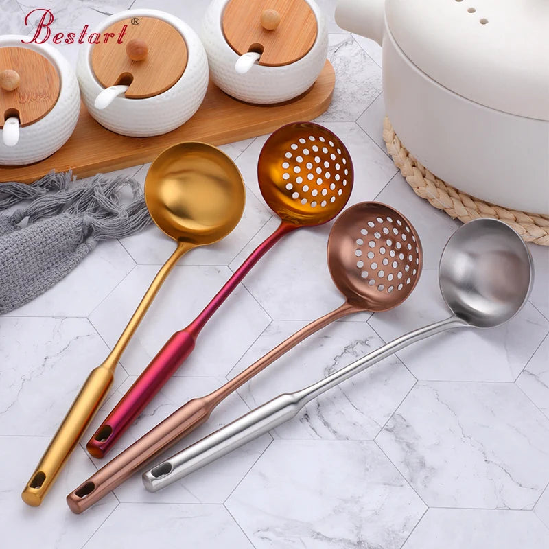 Stainless Steel Kitchen Spoon Rest Soup Ladle Colander Holder Stand Rack for Kitchen Table Kitchen Tools Utensils