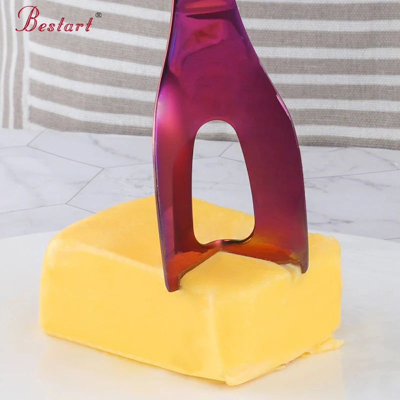 Kitchen Accessories Cheese Tools Stainless Steel Cheese Knife Butter Cutter