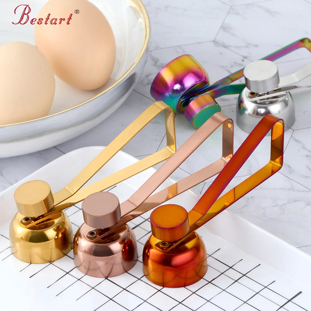 Kitchen Accessories Practical Metal Egg Scissors Egg Tool Cutter Shell Opener Stainless Steel Boiled Raw Egg Open