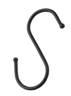 Wholesale Metal S Hook Multifunctional  Kitchen Stainless Steel Free Punching Double Head Hanging Hook