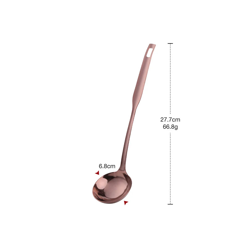 Hot Sales Top Seller Kitchenware Stainless Steel Hot Pot Soup Serving Slotted Spoon