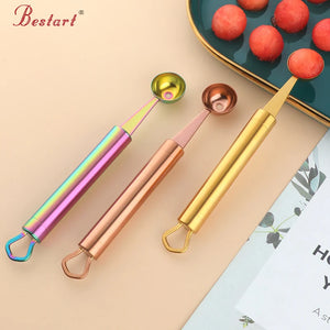 Kitchen Accessories Fruit Vegetable Tools Fruit Melon Ballers Stainless Steel 304 Fruit Digging Scoop