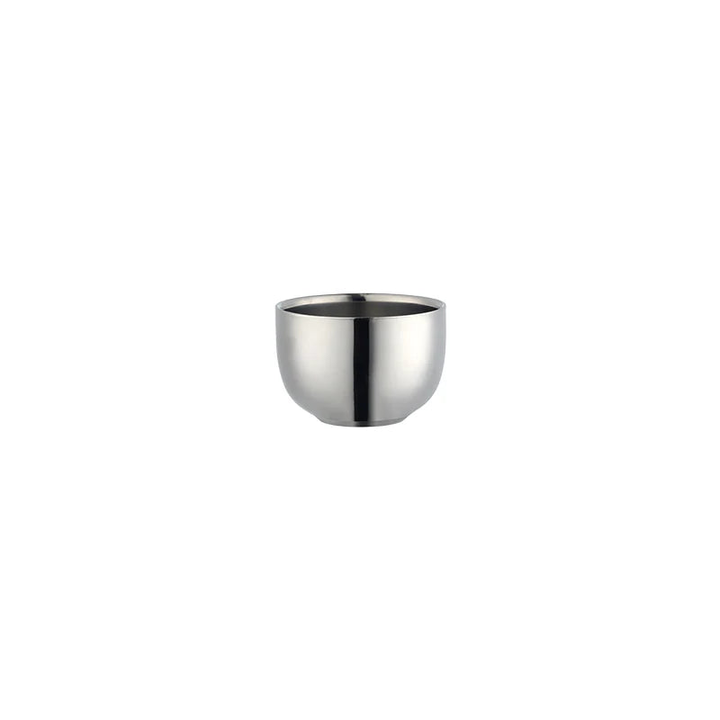 Chinese Kung Fu Luxury Stainless Steel Tea Cup Set With Tray Sieve