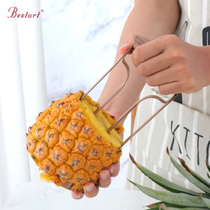 Kitchen Accessories Pineapple Peeler Cutter Meat Extractor Stainless Steel Slicer Fruit Vegetable Tool
