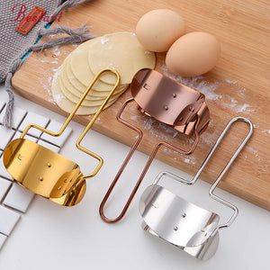 Kitchen Gadgets Accessories Stainless Steel Dumpling Tools Press Skin Dumpling Maker