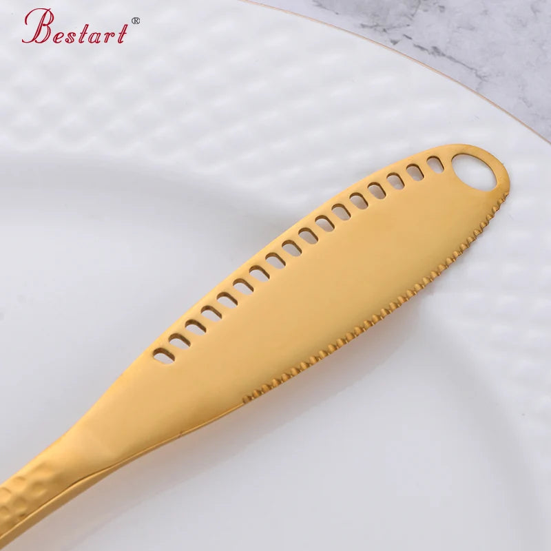 ODM/OEM Top Seller Multifunction Stainless Steel Butter Shaver Gold Cheese Knife