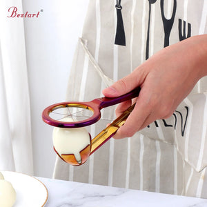 Wholesale Kitchen Tools Household Preserved Egg Cutter Stainless Steel Egg Cutter
