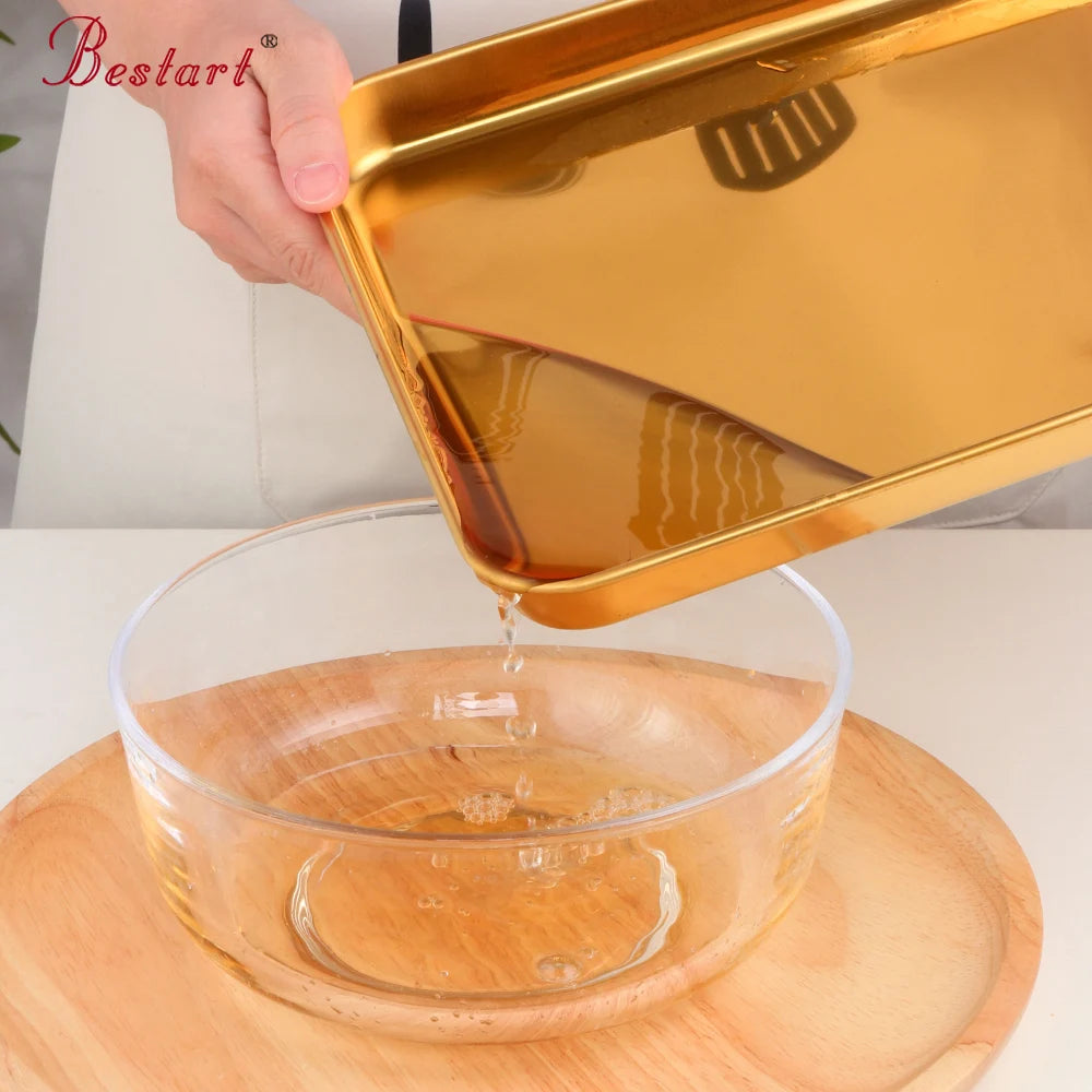 Chinese Kung Fu Luxury Stainless Steel Tea Cup Set With Tray Sieve