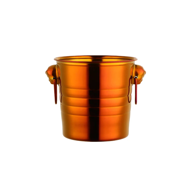 Wholesale Custom Insulated  Wine Champagne Bucket Stainless Steel Beer Ice Bucket