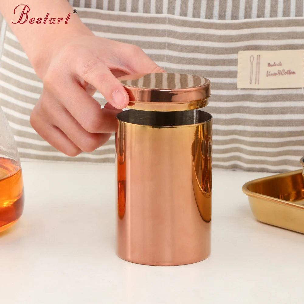 Custom Metal Sealed Cans Mini Can Tea Leaf Caddy Cylinder Tea Canisters Coffee Tin Box