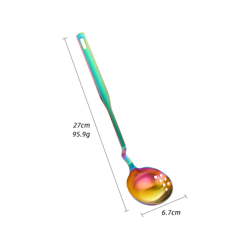 New Arrivals Kitchen Accessories Utensils Long Handle Big Colander Soup Spoon Stainless Steel Serving Spoons Soup Ladle