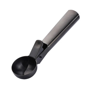 Wholesale Gold Ice Cream Spoon Stainless Steel Ice Cream Scoop with Trigger
