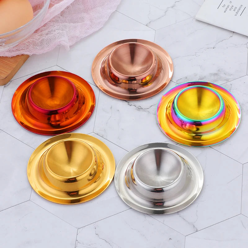 Hot Seller Stainless Steel Egg Boiler Steamer with Cup Holder Metal High Visibility Product