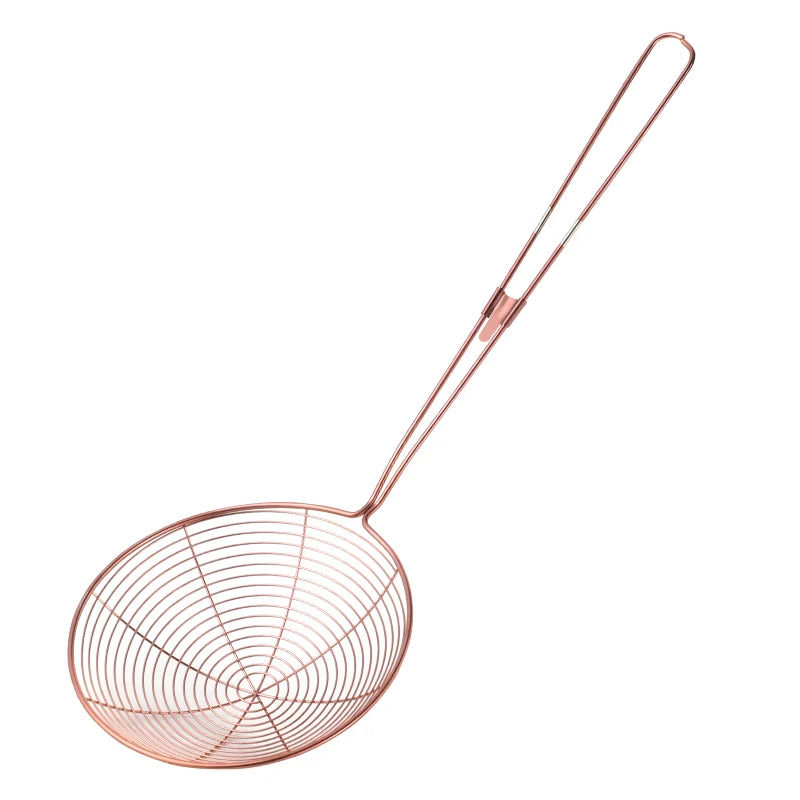 Kitchen Accessories Gadgets Baking Tools Metal Chicken Wings Fry Fried Food Basket Chips Basket Colanders & Strainers