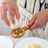 Wholesale Kitchen Tools Household Preserved Egg Cutter Stainless Steel Egg Cutter