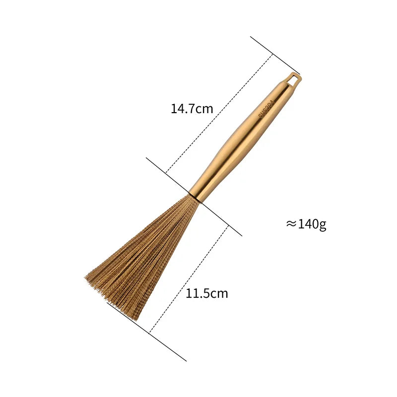 Factory Direct Sale Stainless Steel Series Kitchen Cleaning Brush Silicone Rubber Pot Dish Brush