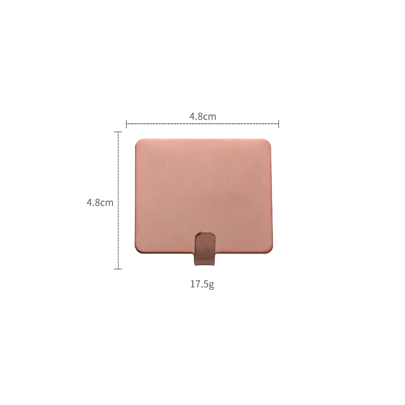Hot Sale Bathroom Hanger Hooks Strong Coat Hooks Wall Organisation Stainless Steel Wall Hook